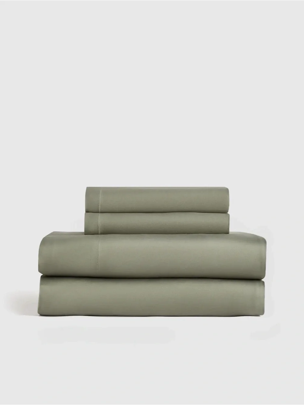 Quince NWOT Bamboo Sheet Set in Sage Green Cal King Size 880